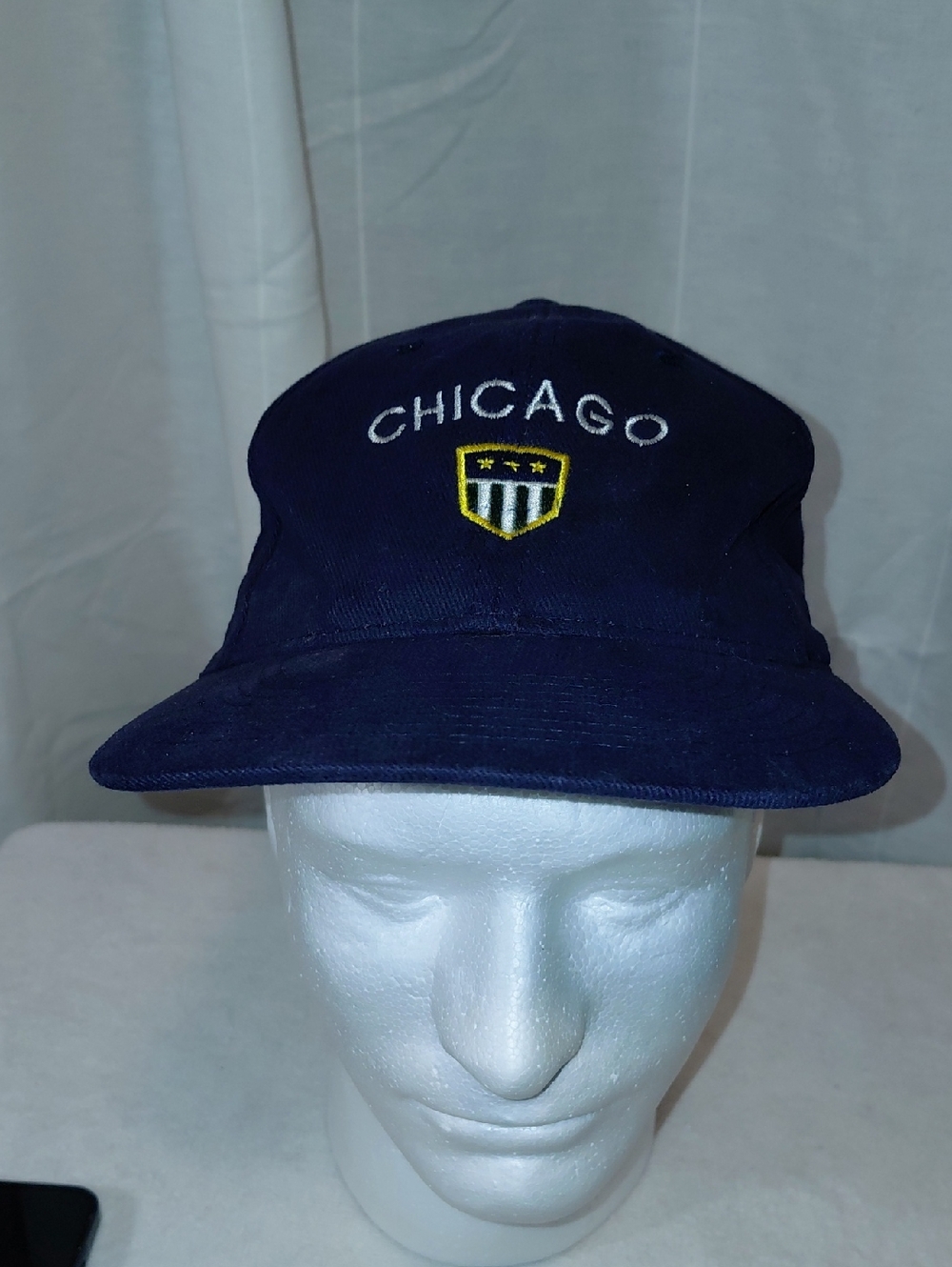 Chicago Embroidered Navy Baseball Cap